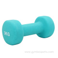 Gym Equipment Soak Plastic Dumbbell